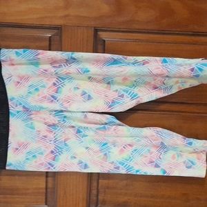 Neon Cropped Leggings